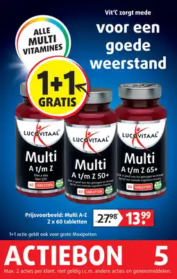 Lucovitaal Alle Multi Vitamines aanbieding