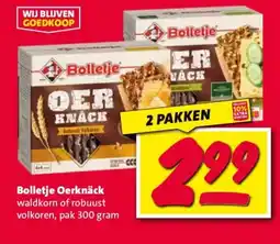 Nettorama Bolletje Oerknäck aanbieding