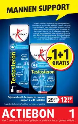 Lucovitaal Mannen support aanbieding