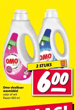 Nettorama Omo vloeibaar wasmiddel aanbieding