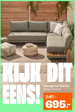 Kwantum Bekijk loungeset Canzo aanbieding