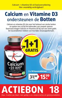 Lucovitaal Calcium & Vitamine D3 aanbieding