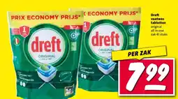 Nettorama Dreft vaatwas tabletten original all in one aanbieding