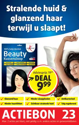 Lucovitaal 100% Satijn Identiek Beauty Kussensloop aanbieding