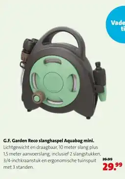 Intratuin G.F. Garden Reco slanghaspel Aquabag mini aanbieding