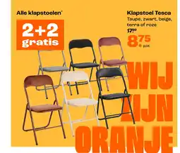 Kwantum Bekijk klapstoel Tesca aanbieding