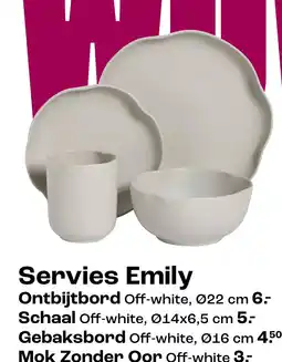 Kwantum Servies Emily aanbieding