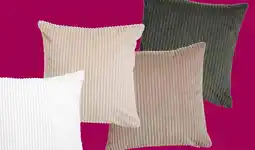Kwantum Bekijk kussen Rib aanbieding