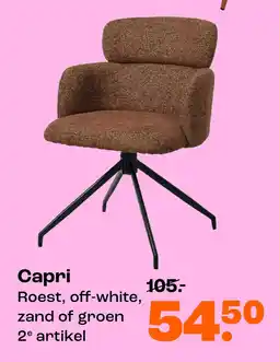 Kwantum Bekijk eetkamerstoel Capri aanbieding