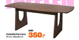 Kwantum Bekijk eettafel Ferrara aanbieding