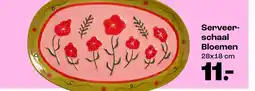 Kwantum Bekijk serveerschaal Bloemen aanbieding