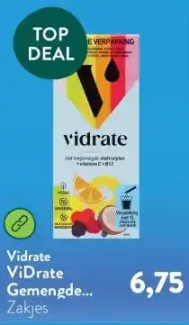 Holland & Barrett ViDrate Gemengde Verpakking - 12 sachets aanbieding