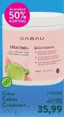 Holland & Barrett Cabau Creatine+ Kiwi Guava aanbieding