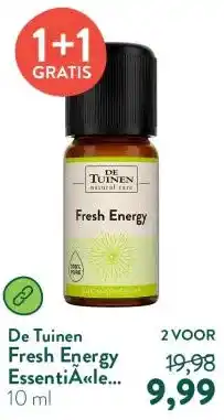 Holland & Barrett Fresh Energy EssentiÃle Olie aanbieding