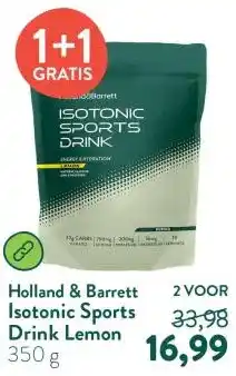 Holland & Barrett Isotonic Sports Drink Lemon aanbieding
