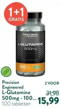 Holland & Barrett L-Glutamine 500mg - 100 tabletten aanbieding