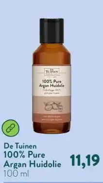 Holland & Barrett 100% Pure Argan Huidolie aanbieding