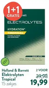 Holland & Barrett Elektrolyten Tropical aanbieding
