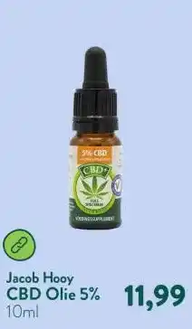 Holland & Barrett CBD Olie 5% aanbieding