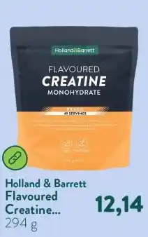 Holland & Barrett Flavoured Creatine Monohydraat Peach - 294g aanbieding