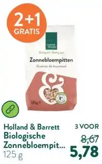 Holland & Barrett Biologische Zonnebloempitten aanbieding