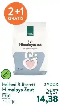 Holland & Barrett Himalaya Zout Fijn aanbieding