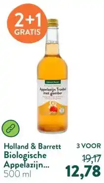 Holland & Barrett Biologische Appelazijn Troebel Gember aanbieding