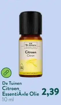 Holland & Barrett Citroen EssentiÃle Olie aanbieding