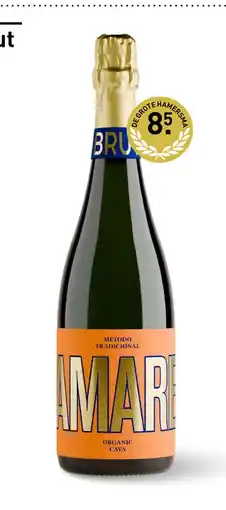 Gall & Gall Amare Brut Organic Cava 75CL aanbieding