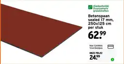 GAMMA Betonspaan sealed aanbieding