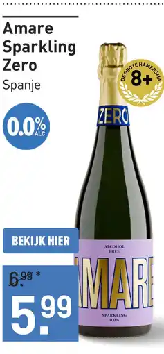 Gall & Gall Amare Sparkling Zero 75CL aanbieding
