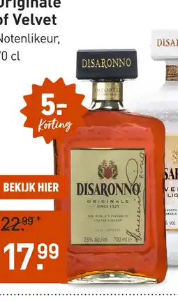 Gall & Gall Disaronno Originale 70CL aanbieding