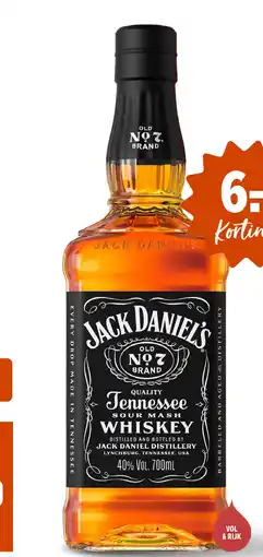 Gall & Gall Jack Daniel's Tennessee Whiskey 70CL aanbieding