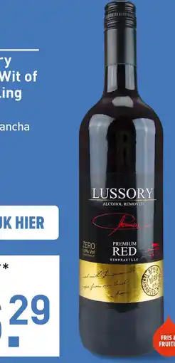 Gall & Gall Lussory Rood 75CL aanbieding