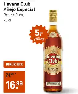 Gall & Gall Havana Club Añejo Especial 70CL aanbieding