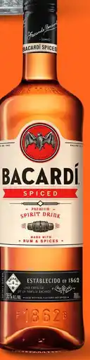 Gall & Gall Bacardí Spiced 100CL aanbieding