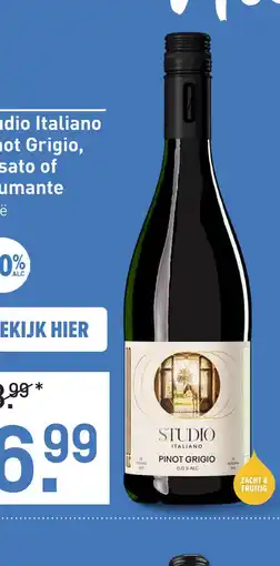 Gall & Gall Studio Italiano Pinot Grigio 75CL aanbieding