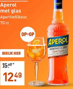 Gall & Gall Aperol 70CL aanbieding