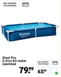 GAMMA Steel Pro aanbieding