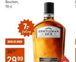 Gall & Gall Jack Daniel's Gentleman Jack 70CL aanbieding