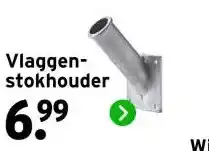 GAMMA Vlaggen- stokhouder aanbieding