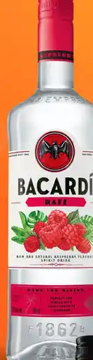 Gall & Gall Bacardí Razz 70CL aanbieding