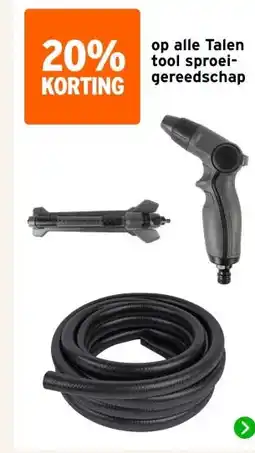 GAMMA op alle Talen tool sproei- gereedschap aanbieding