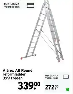 GAMMA Altrex All Round reformladder aanbieding