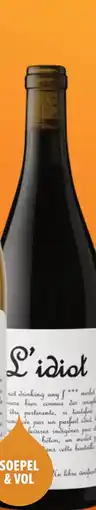 Gall & Gall Maison Ventenac Les Dissidents L'Idiot 75CL aanbieding