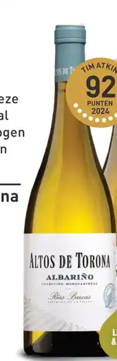 Gall & Gall Altos de Torona Albariño 75CL aanbieding