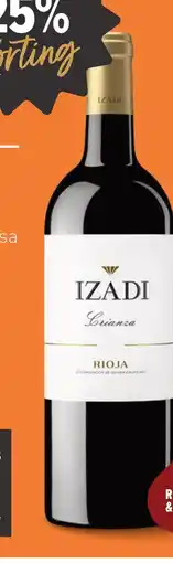 Gall & Gall Izadi Crianza 75CL aanbieding