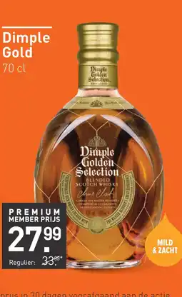 Gall & Gall Dimple Gold 70CL aanbieding