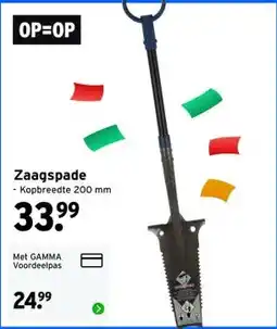 GAMMA Zaagspade aanbieding
