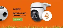 Expert Tapo TC40 Outdoor Pan/Tilt Security WiFi Camera aanbieding
